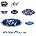 History of all ford logos