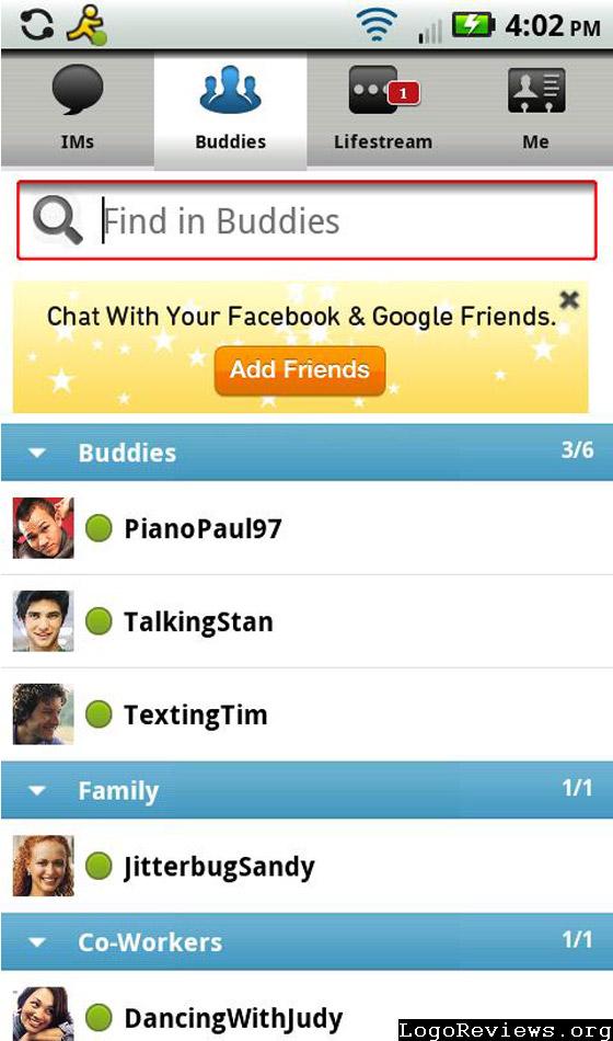 Android social apps