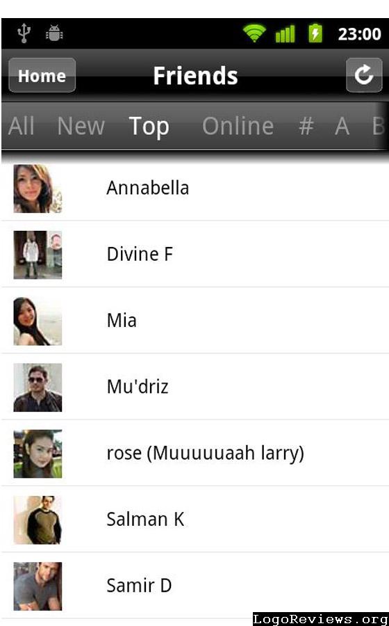 Android social apps