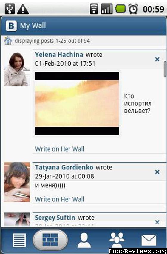Android social apps