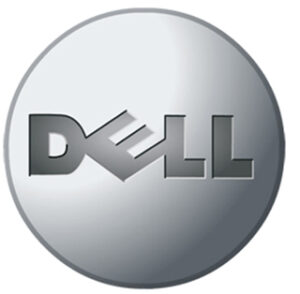 silver dell logo, old dell logo, one of the original dell logos