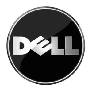 black dell logo, old dell logo