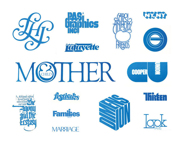 typography logos