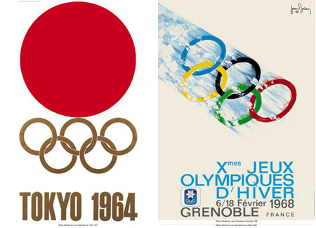 olympics tokyo olympic design 1964